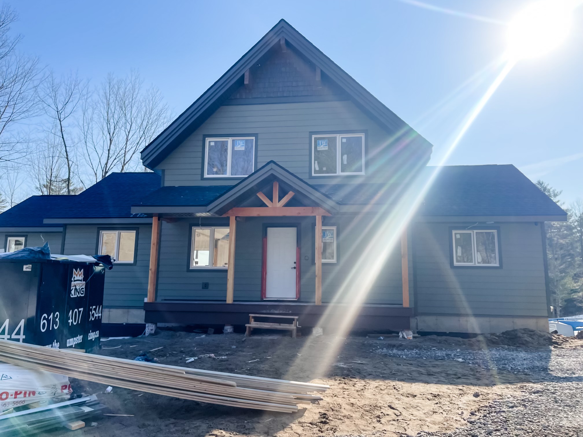 Beautiful custom home project in Perth Ontario